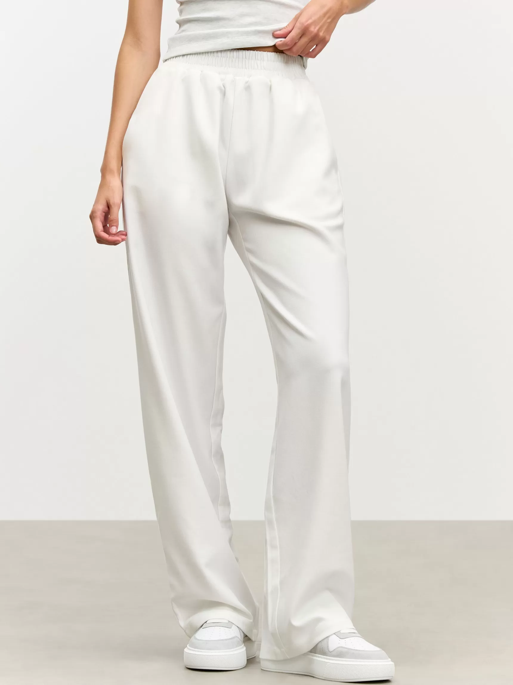 Sale ARNE Womens Pull On Trouser - White