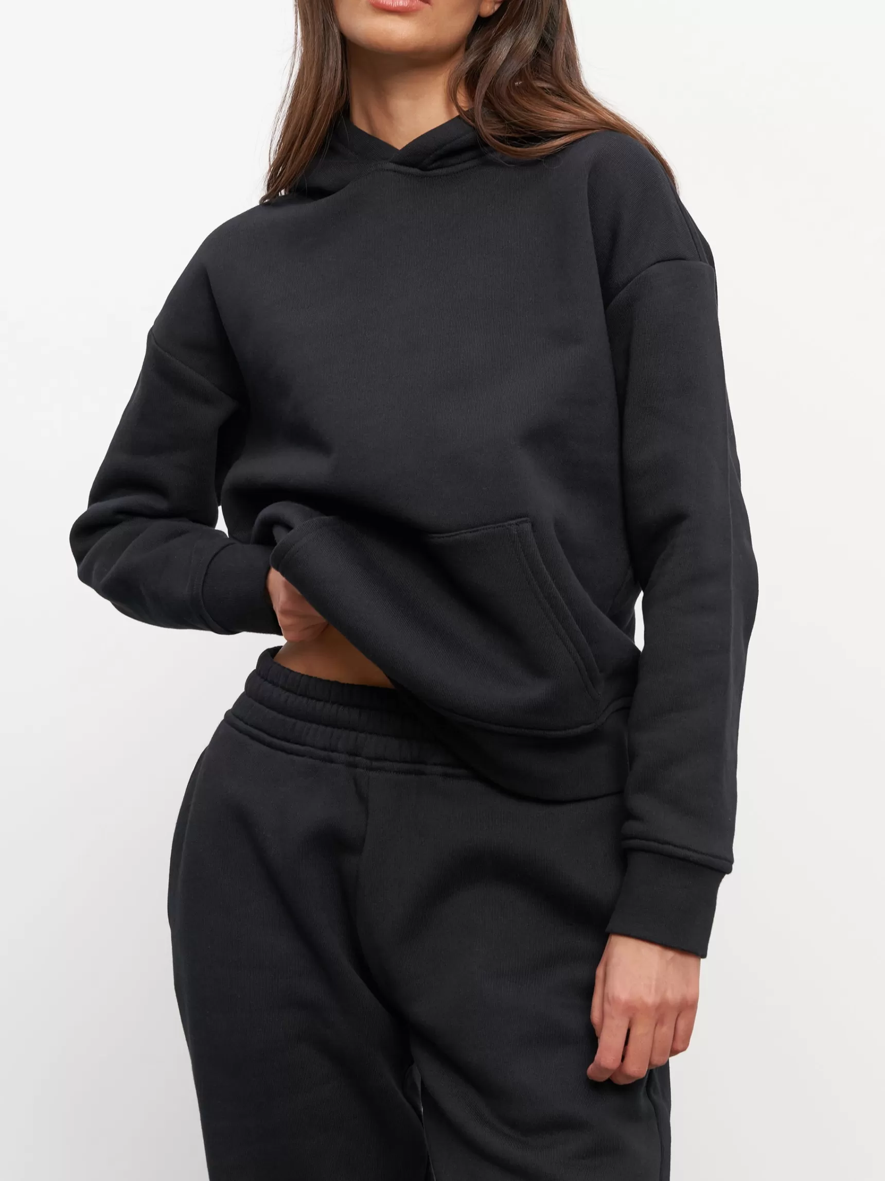 Store ARNE Womens Relaxed Hoodie - Black