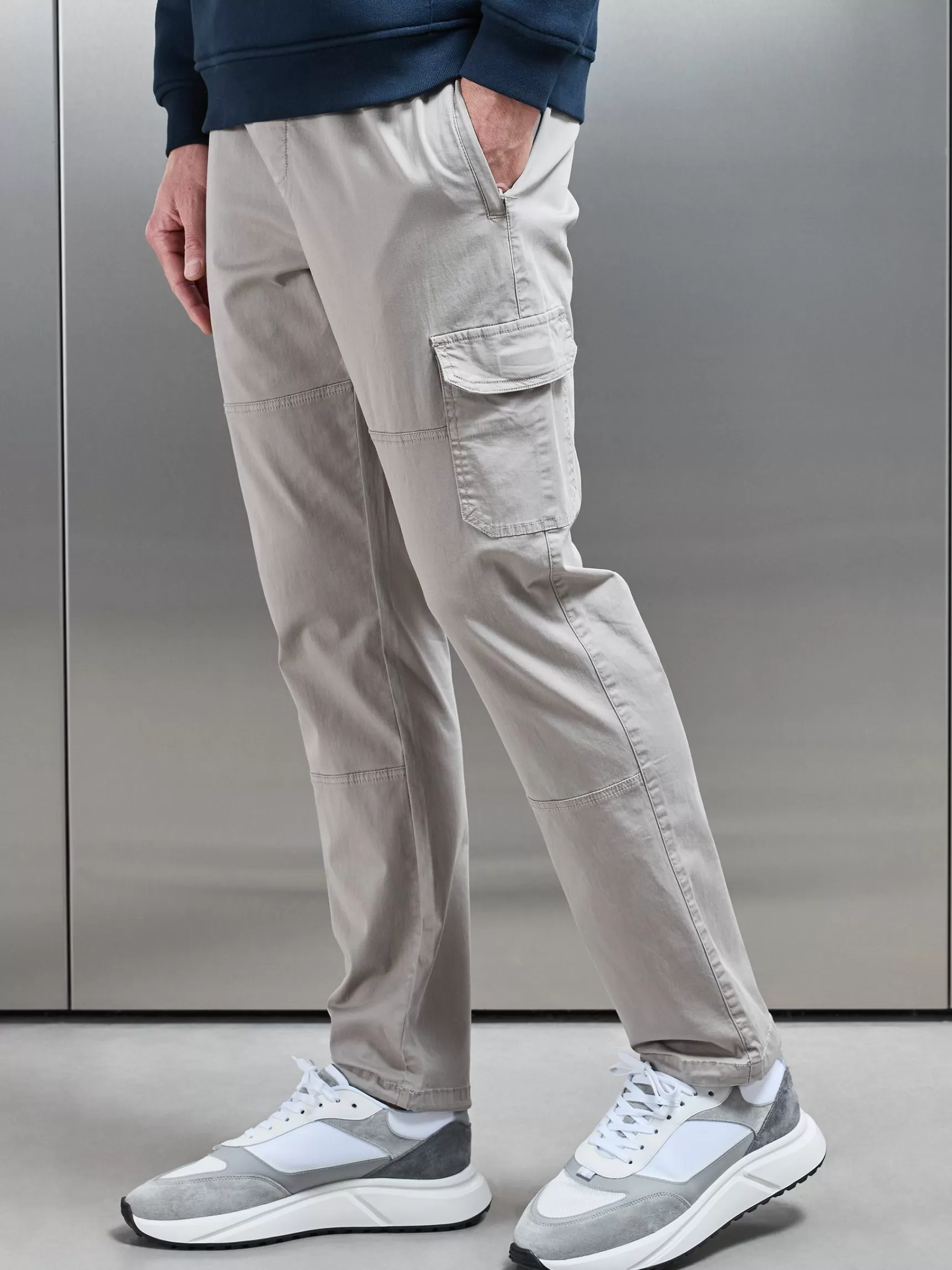 Hot ARNE Worker Cargo Pant - Stone